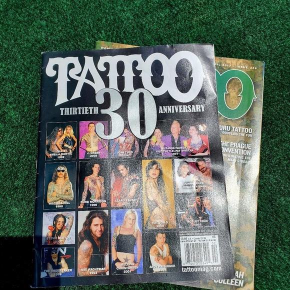 Tattoo Magazine 30th Anniversary Jan/Feb 2017 Issue 323 & 324 Art Skin Ink Model - Picture 9 of 9